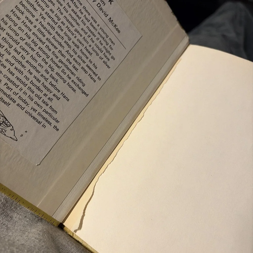 Hans in Luck By David McKee Hard Cover Book‎ 1967